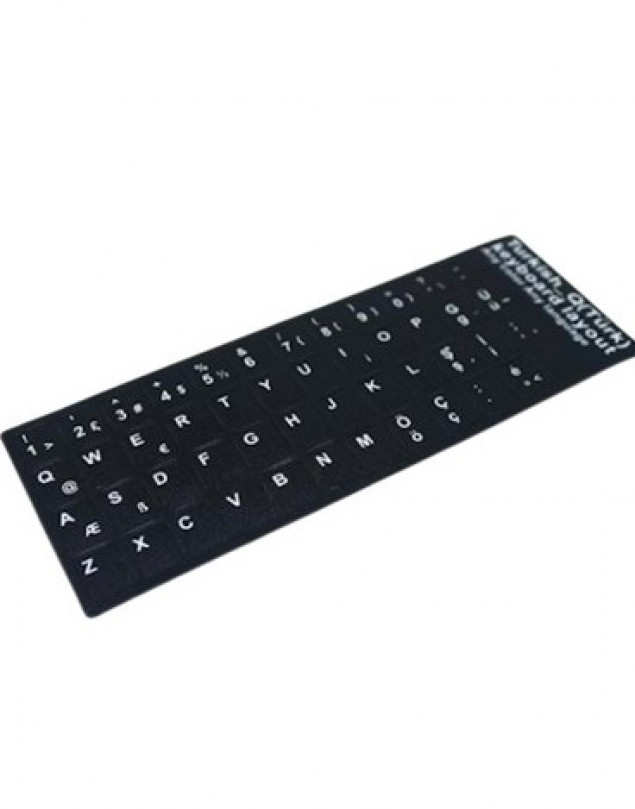 HADRON HDX8256(3218Q) KLAVYE STICKER TUŞ TAKIMI Q (KÜÇÜK)