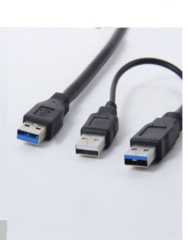 USB 3.0 TO USB 3.0 / 2.0 KABLO 30 CM Y ADAPTÖR